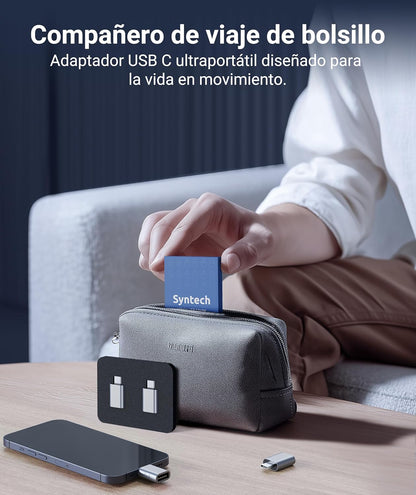 USB C to USB Adapter Pack of 2, USB 3.0 to Thunderbolt 5/4 Adapter