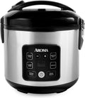 ® Corecoat™ Digital Rice Cooker & Steamer for Brown Rice with Nonstick Ceramic Coating (8 Cups Cooked, 4 Cups Uncooked)