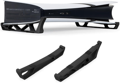 Skates - Horizontal Stand for PS5 Pro Compatible with Disc & Digital Edition (Black)