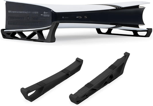 Skates - Horizontal Stand for PS5 Pro Compatible with Disc & Digital Edition (Black)
