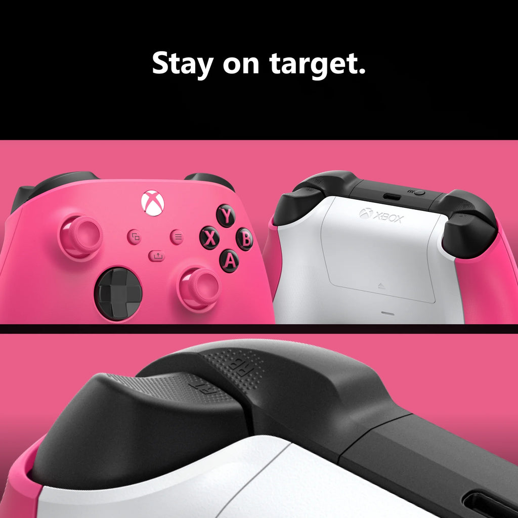 Wireless Controller Deep Pink for  Series X,  One, Pcs, and Cloud-Enabled Devices