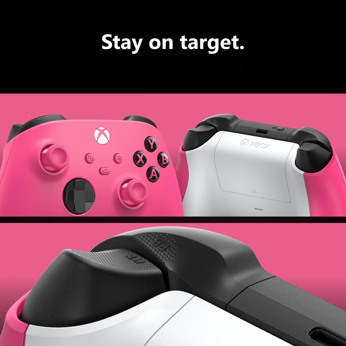 Wireless Controller Deep Pink for  Series X,  One, Pcs, and Cloud-Enabled Devices