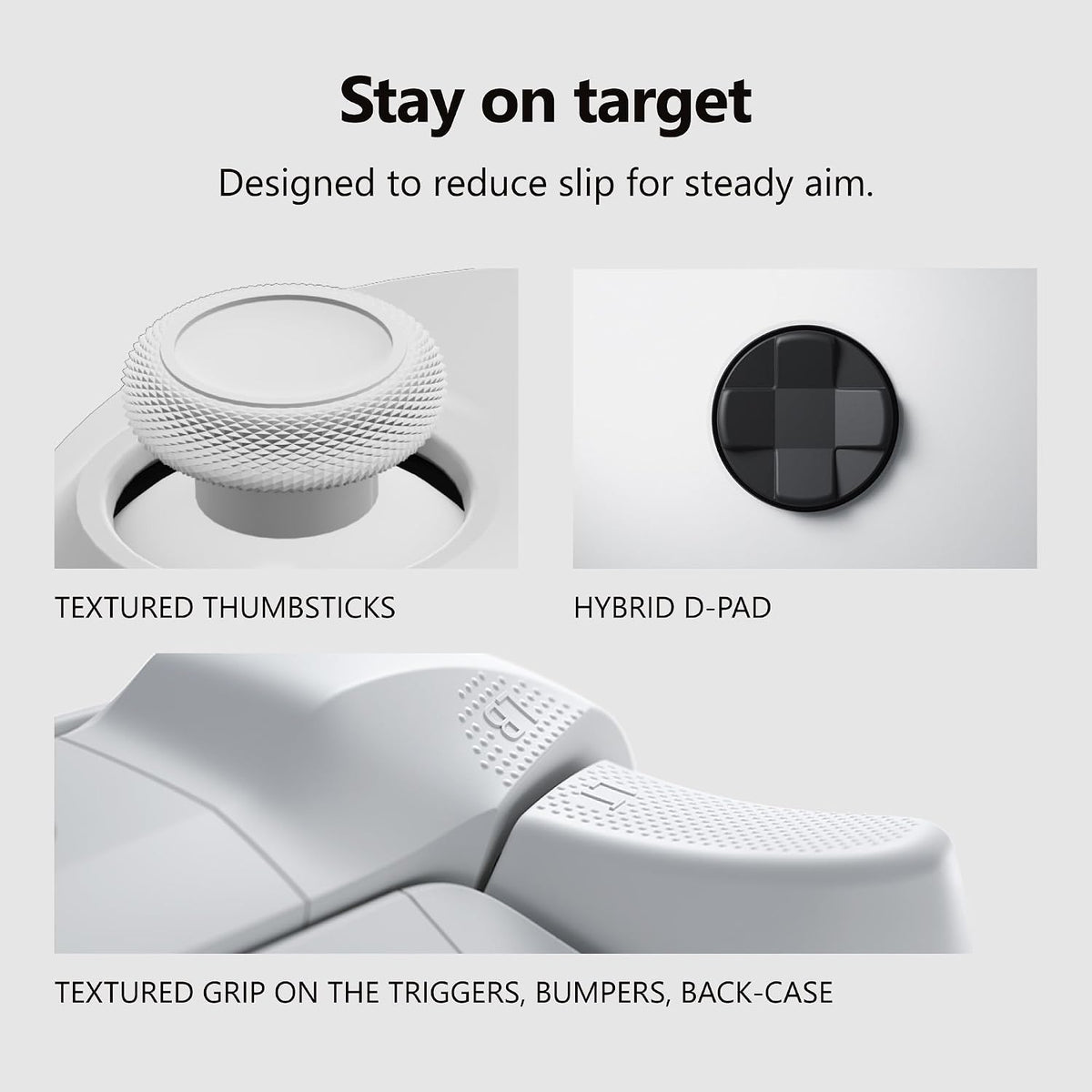 XBOX Wireless Gaming Controller | Robot White | Consoles, Pcs, Tvs, Mobile, and More | Textured Grip | Wireless, Bluetooth, USB-C Connectivity