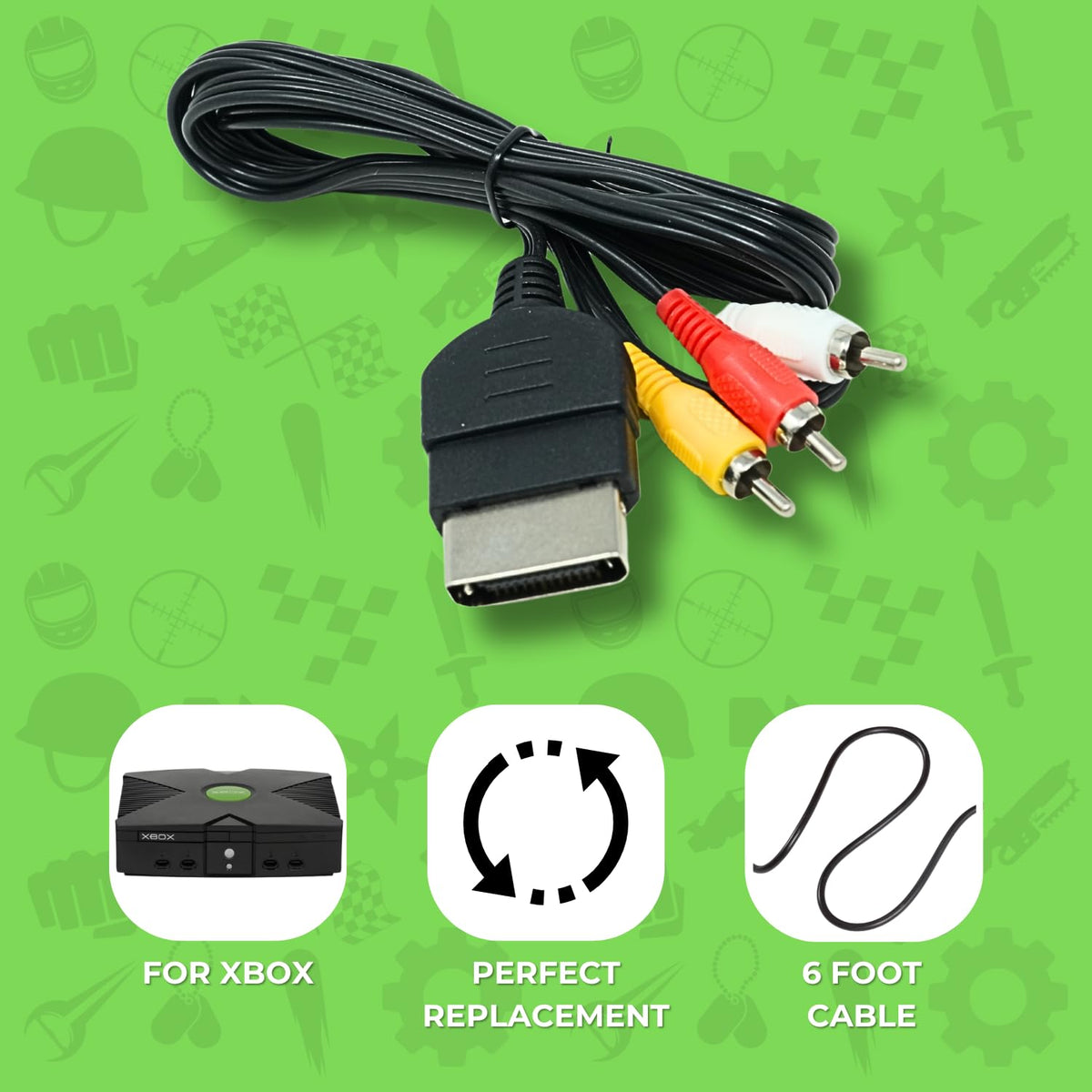Xbox Av Cable Compatible with the Original Xbox