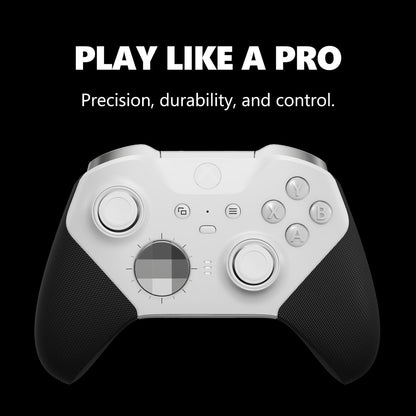 Xbox Wireless Gaming Controller | Elite Series 2 Core | Robot White | Consoles, Pcs, Tvs, Mobile, and More | Adjustable Thumbsticks | Trigger Locks