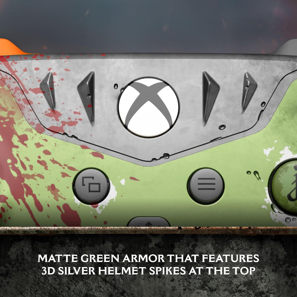 Xbox Wireless Controller – DOOM: the Dark Ages Limited Edition Series X|S, One, Pcs, and Cloud-Enabled Devices