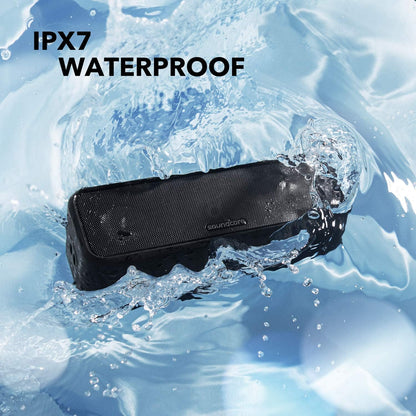 Anker 3 Portable Bluetooth Speaker, IPX7 Waterproof, 24H Playtime