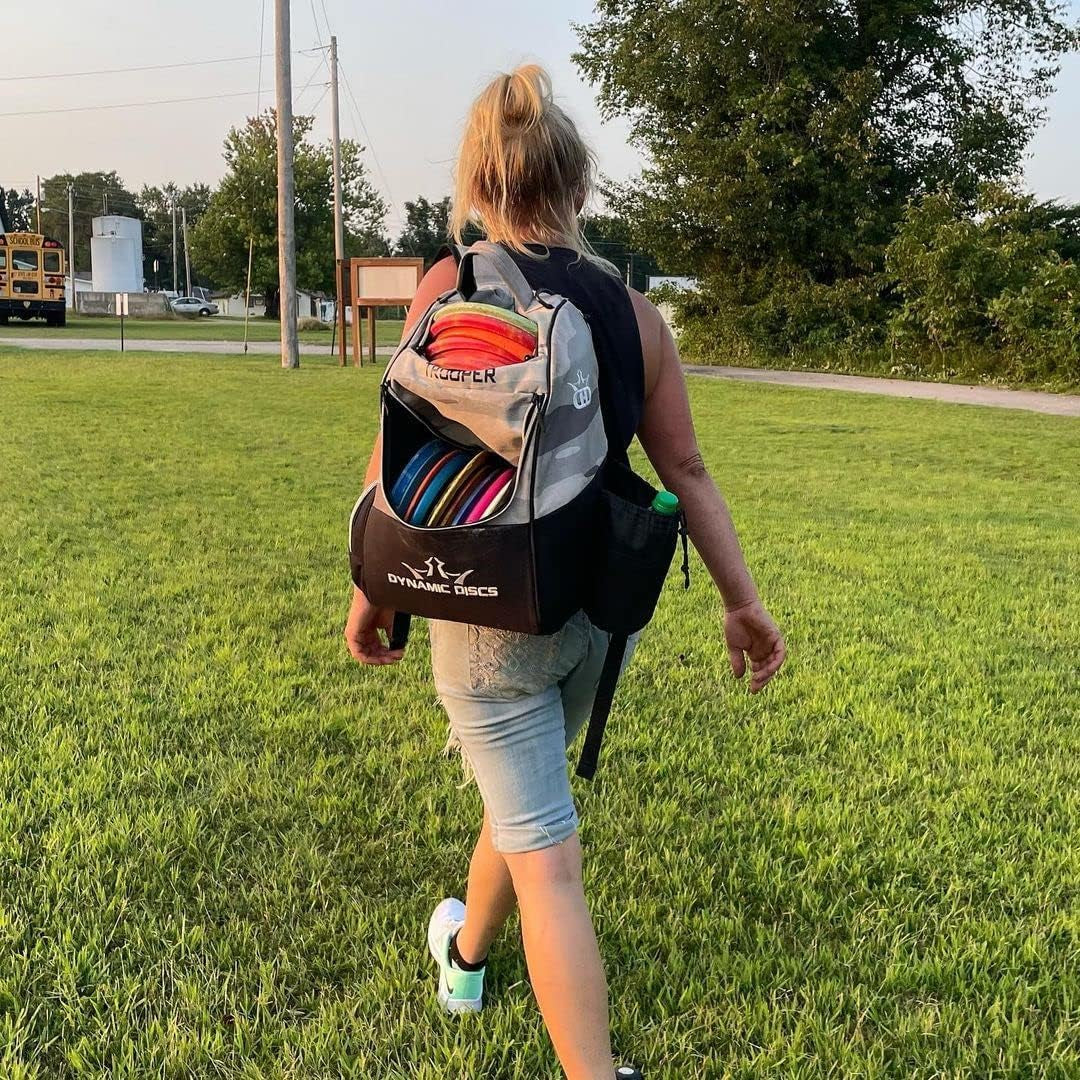 Dynamic Discs Trooper Disc Golf Backpack, Holds 18+ Discs