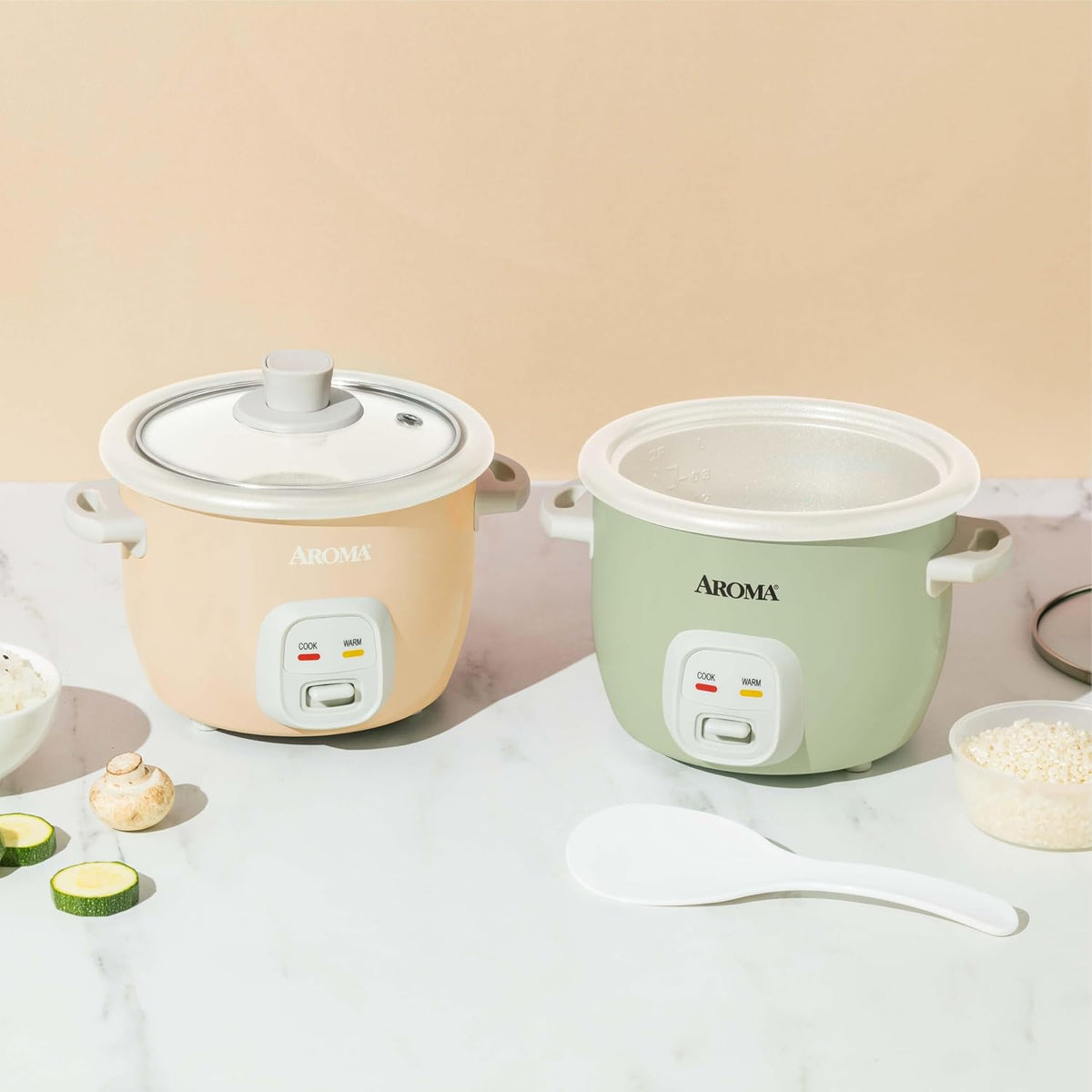 ® Mini Rice Cooker, 2-Cup (Uncooked) / 4-Cup (Cooked), Grain Cooker, Soup Maker, Oatmeal Cooker, Auto Keep Warm, 1 Qt, Milk Tea, ARC-302NGMT