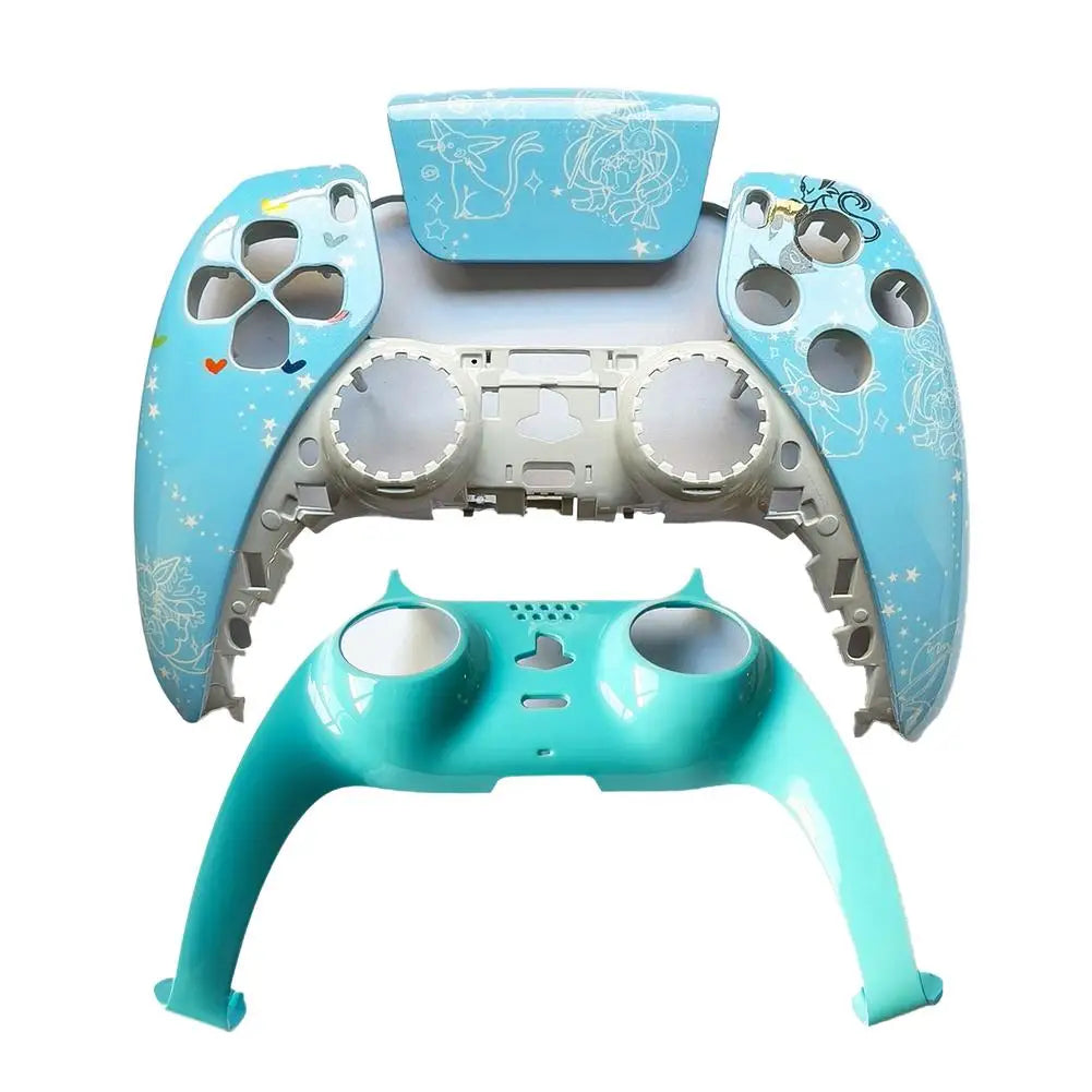 Limited Edition Shell Kit for PS5 Controller - Faceplate + Touchpad + Trim Strip, Replacement Repair Accessory for Gamepad