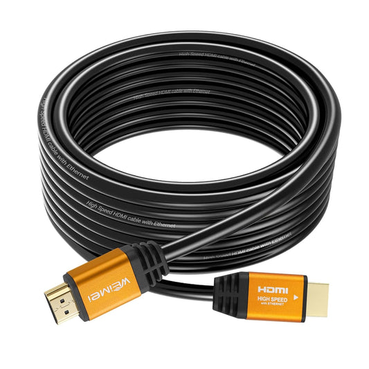 30 Feet 4K HDMI Cable 2.0 HDMI Cord 30Ft Support 4K@60Hz UHD 2160P Ethernet 3D ARC with Gold-Plated Connector and Bare Copper Conductor (From 6Ft to 100 Ft for Choices)