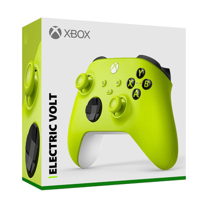 Xbox Wireless Gaming Controller | Electric Volt | Consoles, Pcs, Tvs, Mobile, and More | Textured Grip | Wireless, Bluetooth, USB-C Connectivity