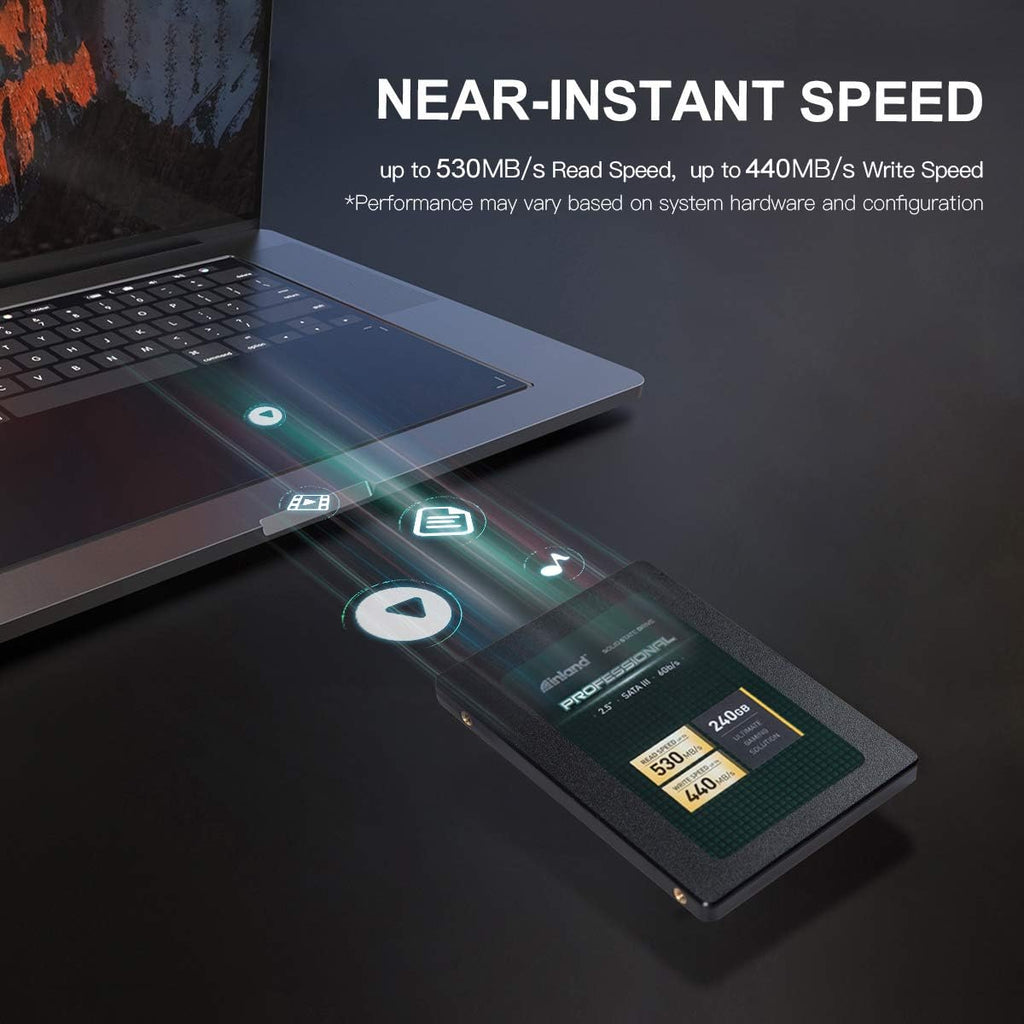 Pro 240GB SSD 3D NAND SATA III 2.5" 7Mm Internal Solid State Drive