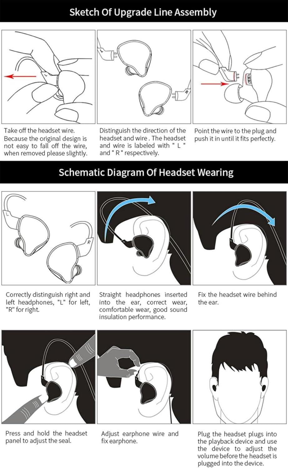 KZ ZSN PRO X in Ear Monitor Headphones Gaming Earbuds, High Fidelity Wired Earbuds, Hybrid Dual Driver IEMS Earphones with 1BA 1DD Detachable Tangle-Free Cable for Computer Tablet (Gold, without Mic)
