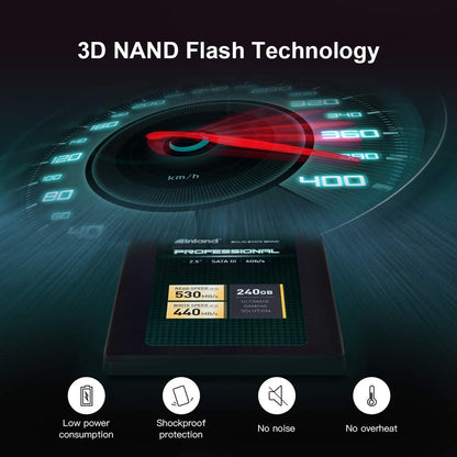 Pro 240GB SSD 3D NAND SATA III 2.5" 7Mm Internal Solid State Drive