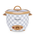 ® 6-Cup (Cooked) One-Touch Pot Style Rice Cooker with Corecoat™ Pfas-Free Nonstick Ceramic Surface (1.5 Quarts)