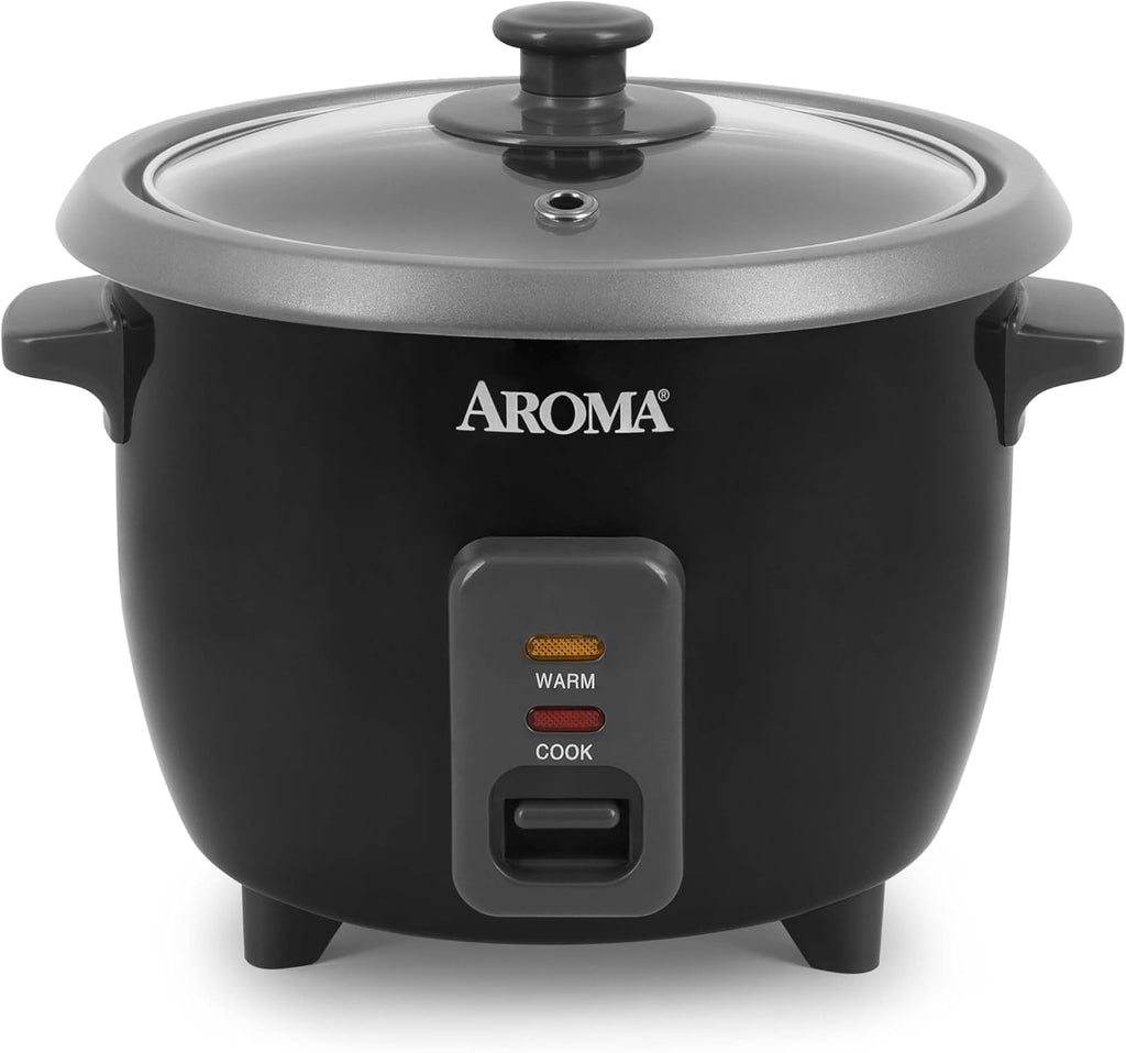 Housewares 1.5Qt. Rice & Grain Cooker (Arc-363Ngb),Black,6-Cup Cooked / 3-Cup Uncooked