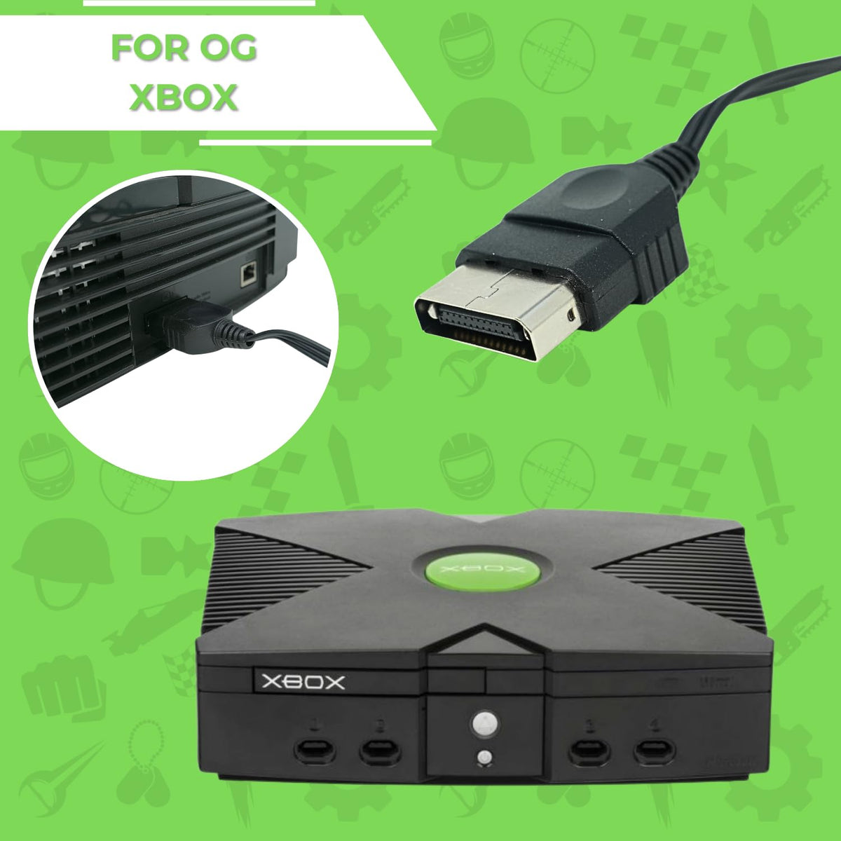Xbox Av Cable Compatible with the Original Xbox