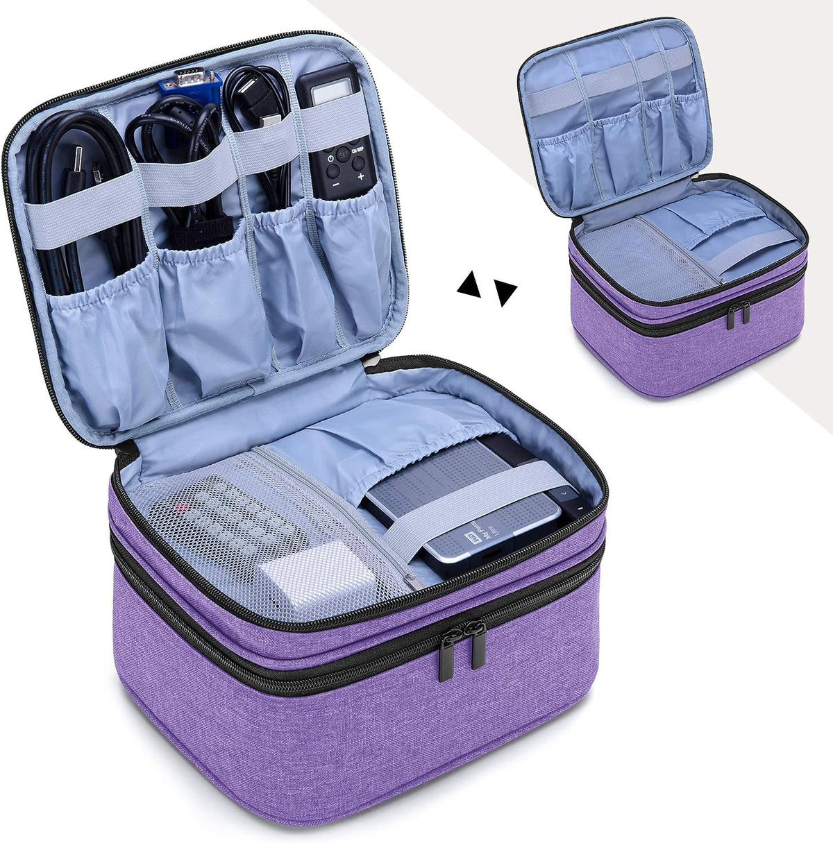 Carrying Bag Compatible with DR.J Mini Projector, Purple