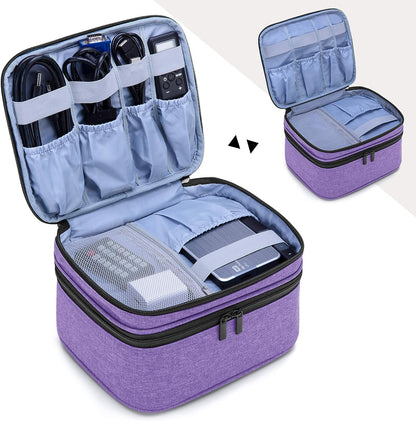 Carrying Bag Compatible with DR.J Mini Projector, Purple