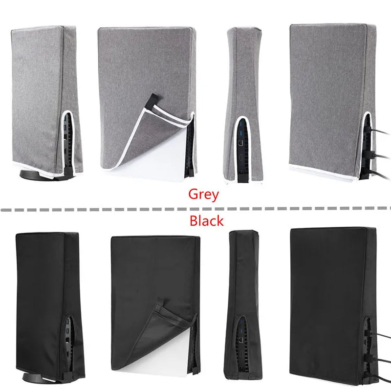 For PS5 Game Console Dust Proof Cover Sleeve Guard Case Waterproof Anti-Dust Outer Casing Protective Cover for PS 5