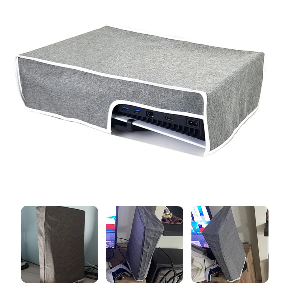 For PS5 Game Console Dust Proof Cover Sleeve Guard Case Waterproof Anti-Dust Outer Casing Protective Cover for PS 5