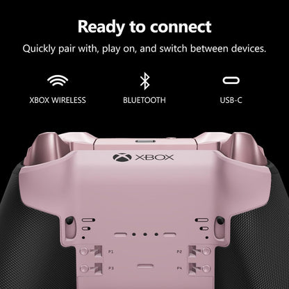 Xbox Wireless Gaming Controller | Elite Series 2 Core | Translucent Pink | Consoles, Pcs, Tvs, Mobile, and More | Adjustable Thumbsticks | Trigger Locks