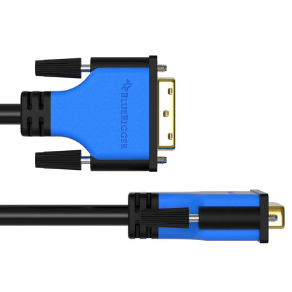 DVI to DVI Cable 25FT (DVI-D Cable, Gold Plated)