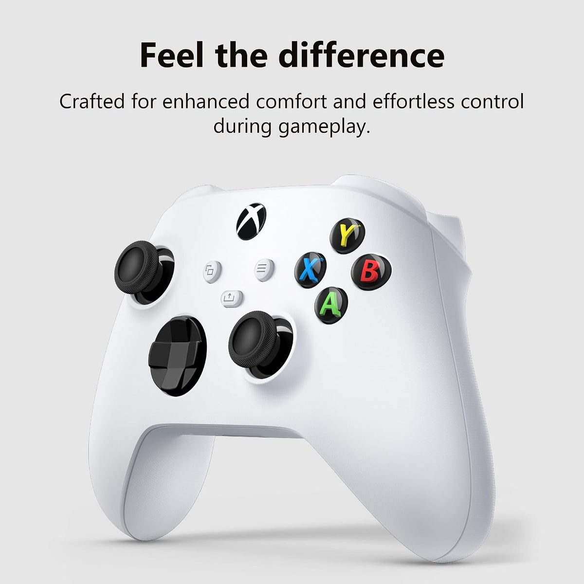 XBOX Wireless Gaming Controller | Robot White | Consoles, Pcs, Tvs, Mobile, and More | Textured Grip | Wireless, Bluetooth, USB-C Connectivity