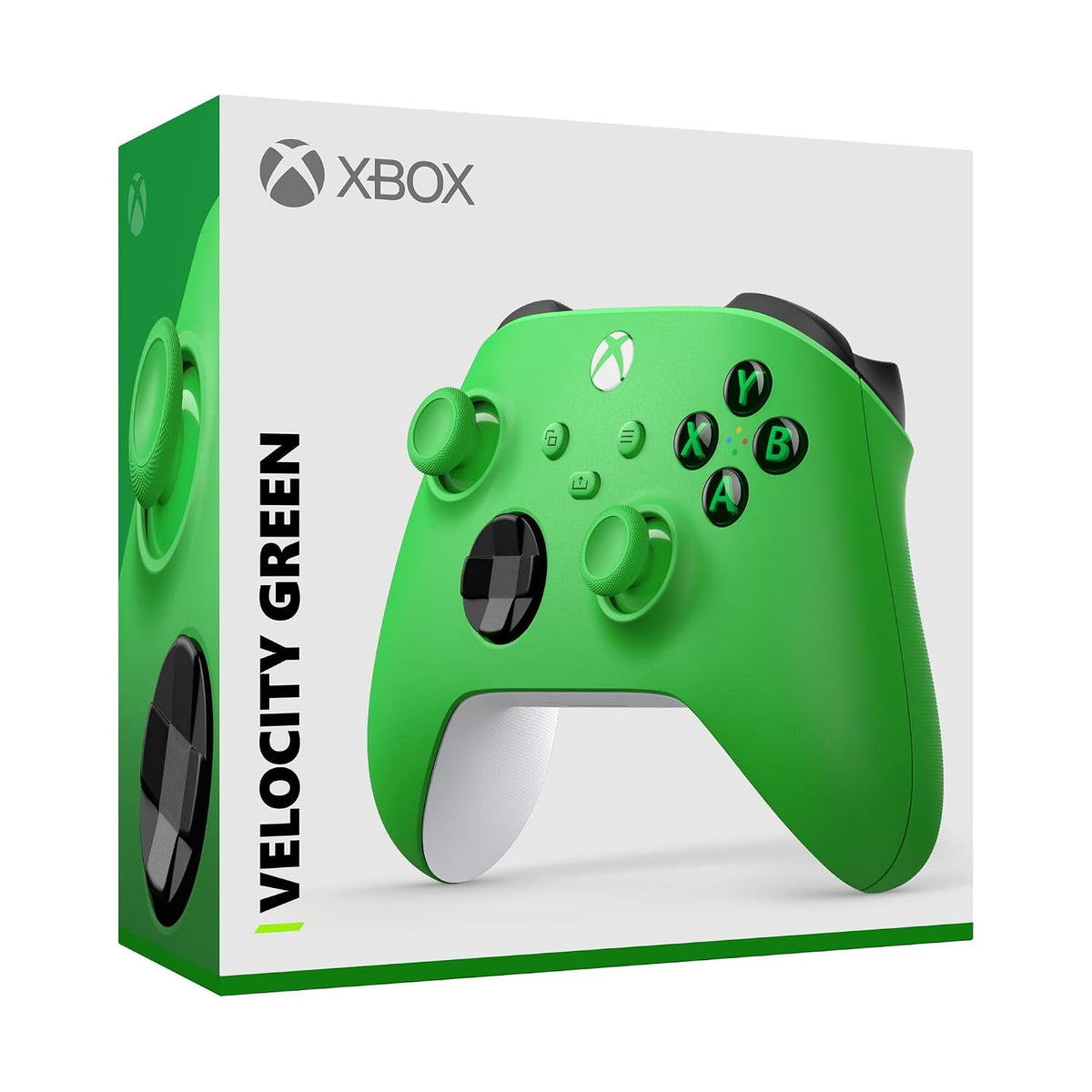 Xbox Wireless Gaming Controller | Velocity Green | Consoles, Pcs, Tvs, Mobile, and More | Textured Grip | Wireless, Bluetooth, USB-C Connectivity