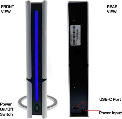PRO-H1 Series 14TB 7200RPM USB 3.2 Gen2 (10Gbps) External Hard Drive (For Windows or Macos Desktop Pc/Laptop)