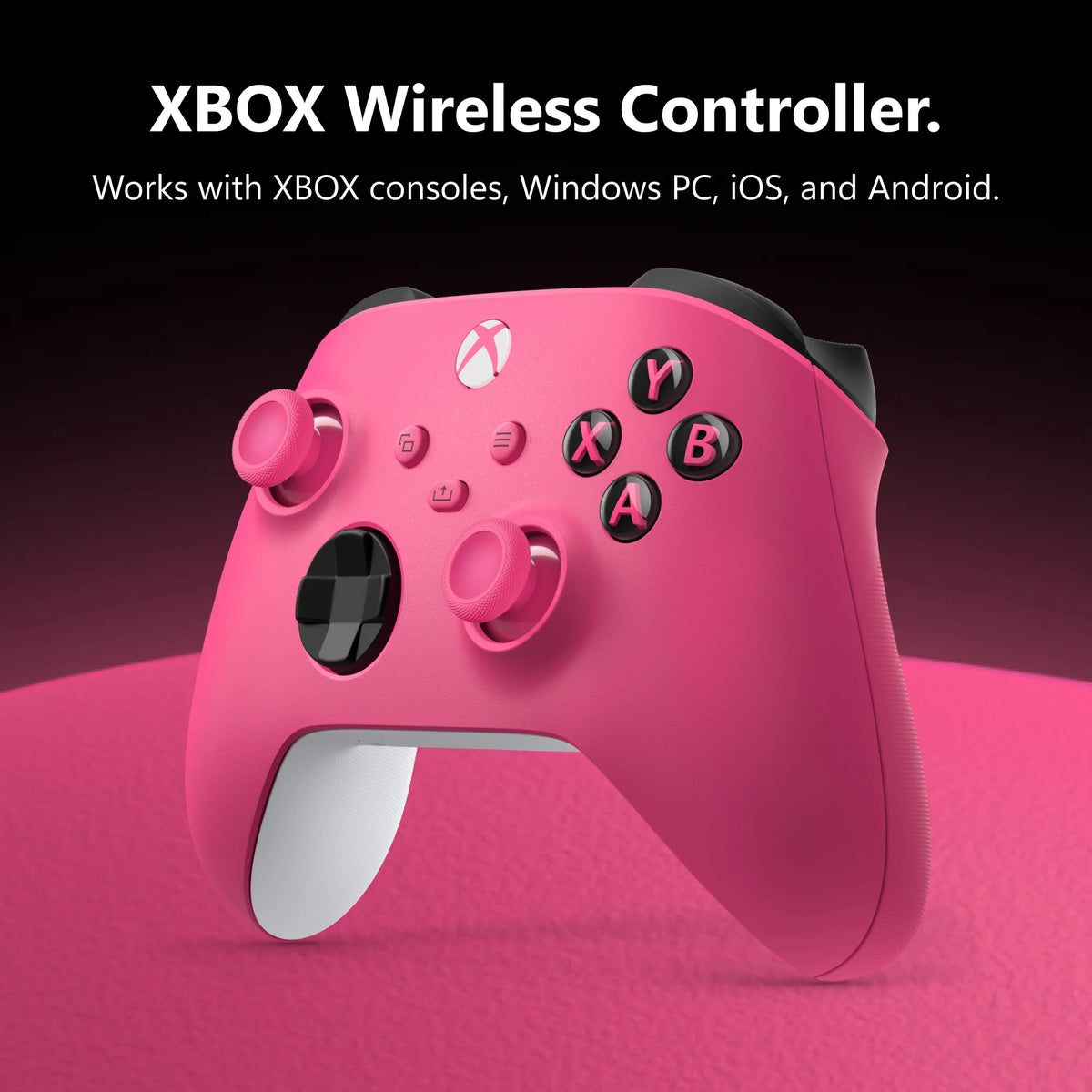Wireless Controller Deep Pink for  Series X,  One, Pcs, and Cloud-Enabled Devices