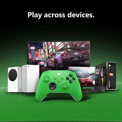 Wireless Controller – Velocity Green – for  Series X|S,  One, Pcs, Tvs, Mobile, and More
