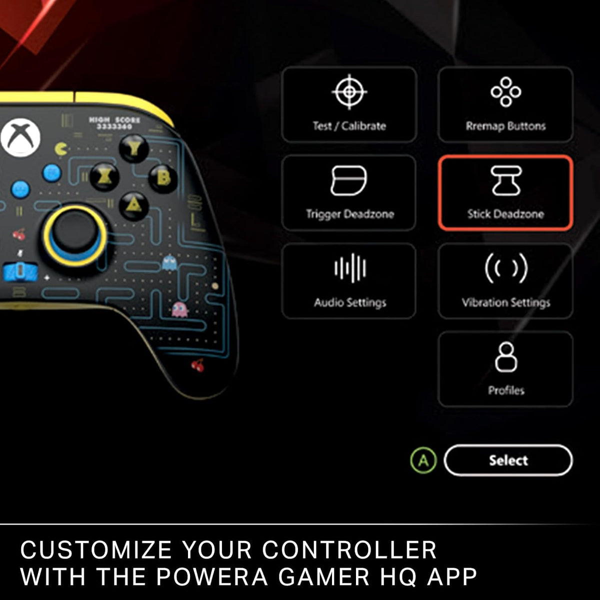 Wireless Controller for Xbox Series X|S - PAC-MAN Special Edition, Hall Effect Thumbsticks, Low Latency Wireless, Officially Licensed, Works with Xbox One and Windows 10/11