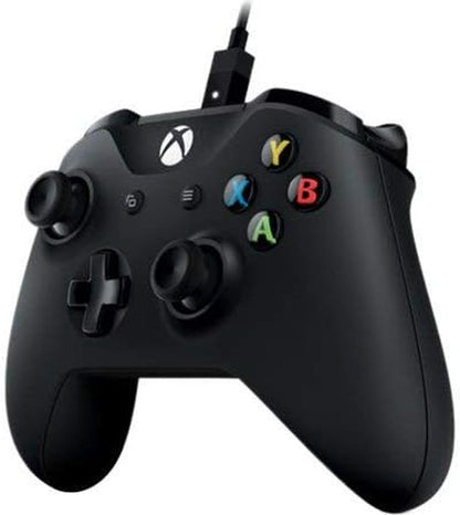 Microsoft 4N6-00001 Xbox Controller + Cable for Windows, Black
