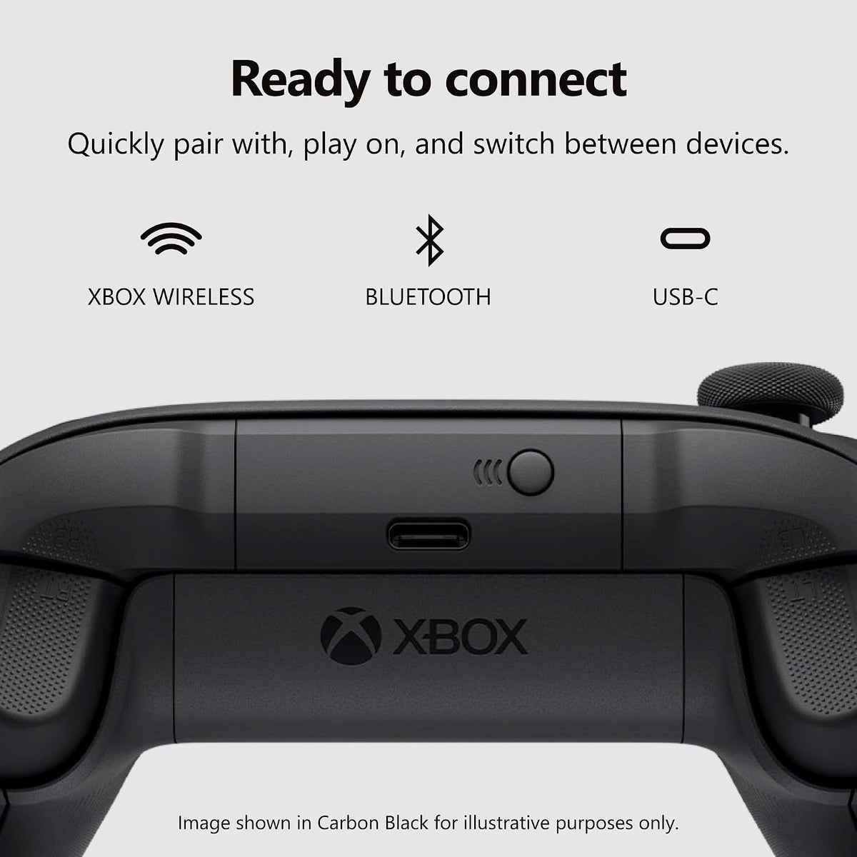 Xbox Wireless Gaming Controller | Electric Volt | Consoles, Pcs, Tvs, Mobile, and More | Textured Grip | Wireless, Bluetooth, USB-C Connectivity