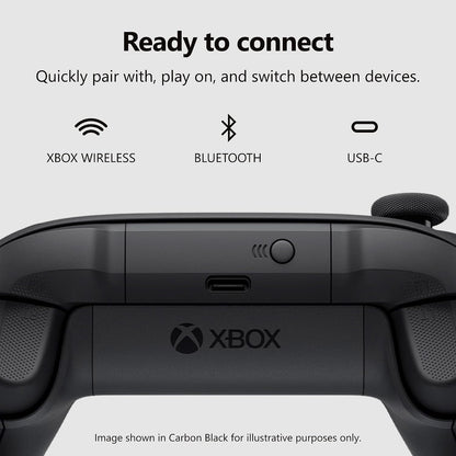 Xbox Wireless Gaming Controller | Electric Volt | Consoles, Pcs, Tvs, Mobile, and More | Textured Grip | Wireless, Bluetooth, USB-C Connectivity