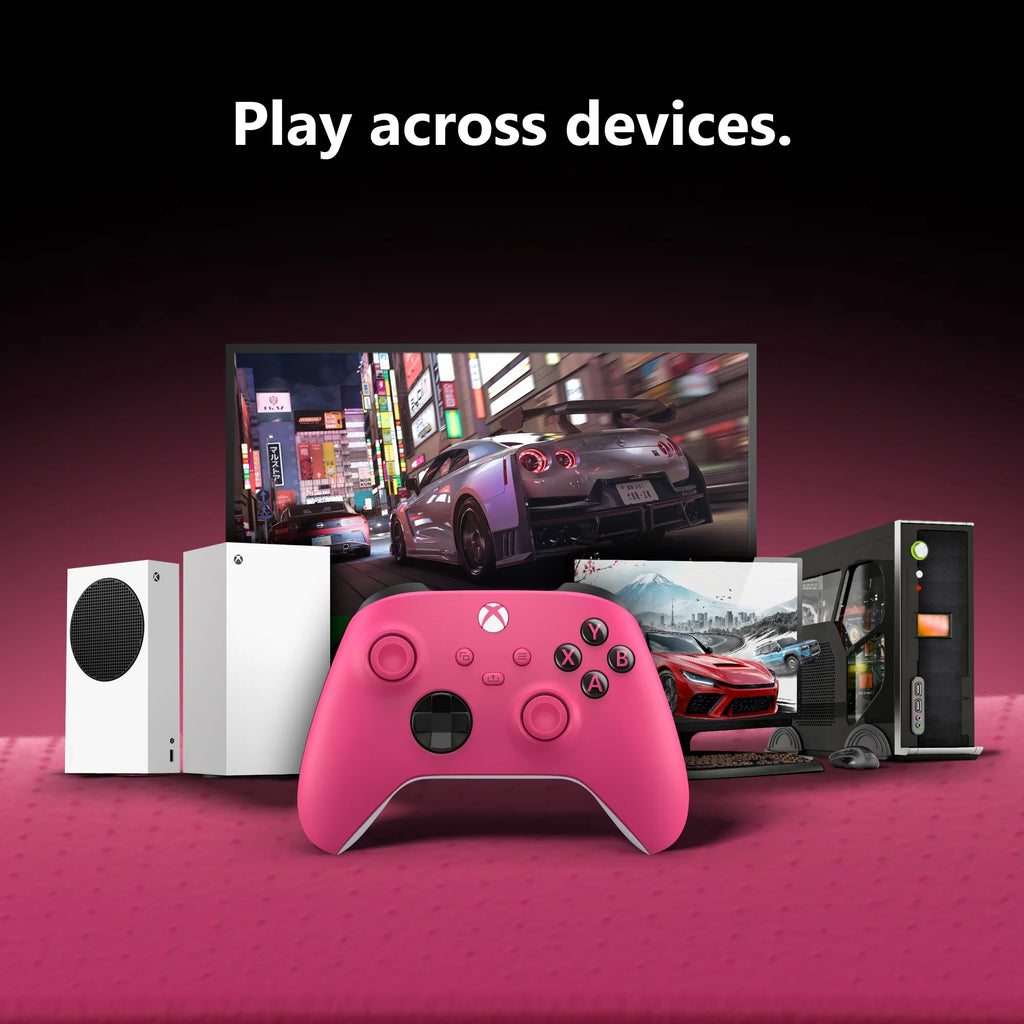 Wireless Controller Deep Pink for  Series X,  One, Pcs, and Cloud-Enabled Devices