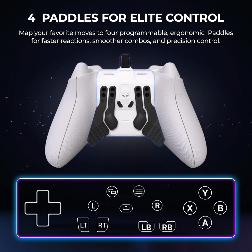 Strike Pack Horizon M.O.D. Pack – Precision Paddle Controller Mod Compatible with Xbox Series X|S and Xbox One, App-Enhanced Gaming with Anti-Recoil M.O.D.S, and Effortless Control