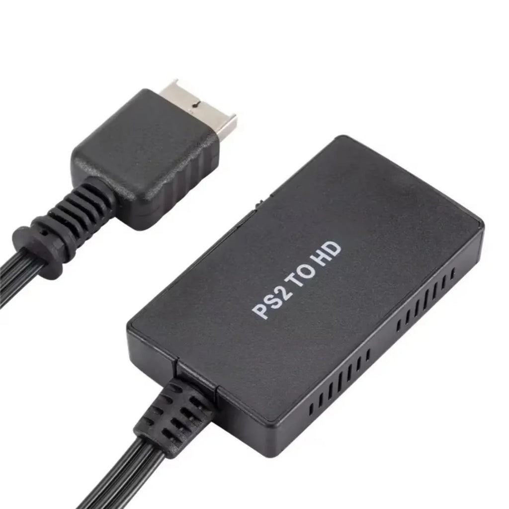 PS2 to HDMI Converter Cable Adapter, 1080P/720P Supported Audio Video Output with USB Power Cable