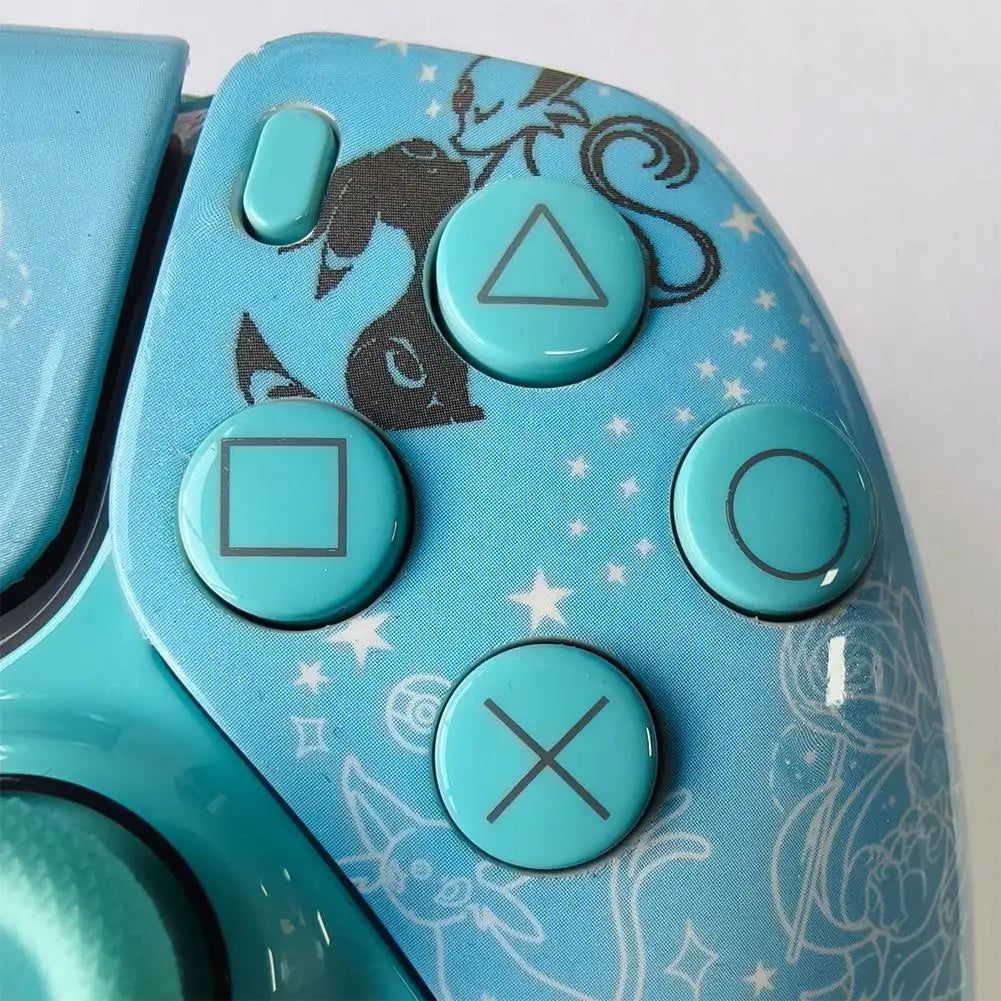 Limited Edition Shell Kit for PS5 Controller - Faceplate + Touchpad + Trim Strip, Replacement Repair Accessory for Gamepad