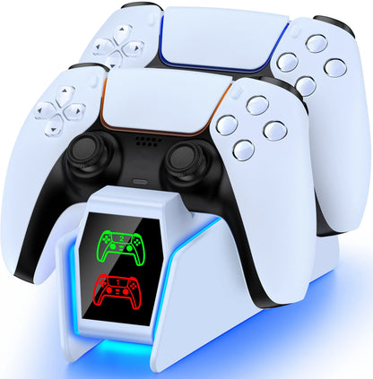 Bee'S Nest for PS5/PS5 Slim/Ps5 PRO  FC401 Dual Fast Controller Charger for PS5 Dualsense/Dualsense Edge Gamepad