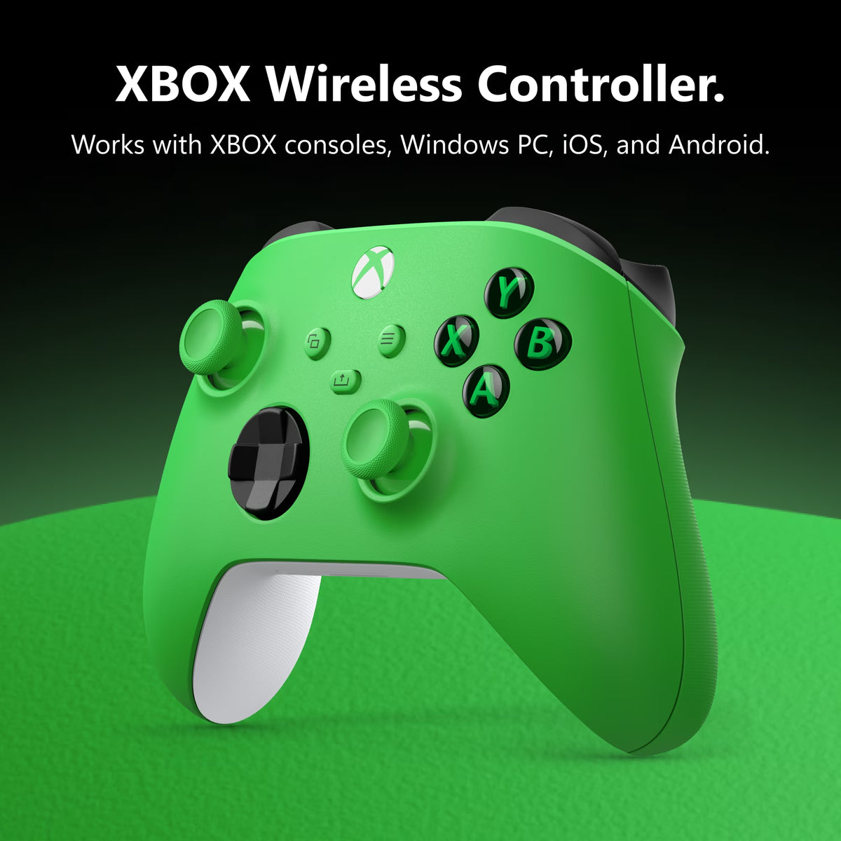 Wireless Controller – Velocity Green – for  Series X|S,  One, Pcs, Tvs, Mobile, and More