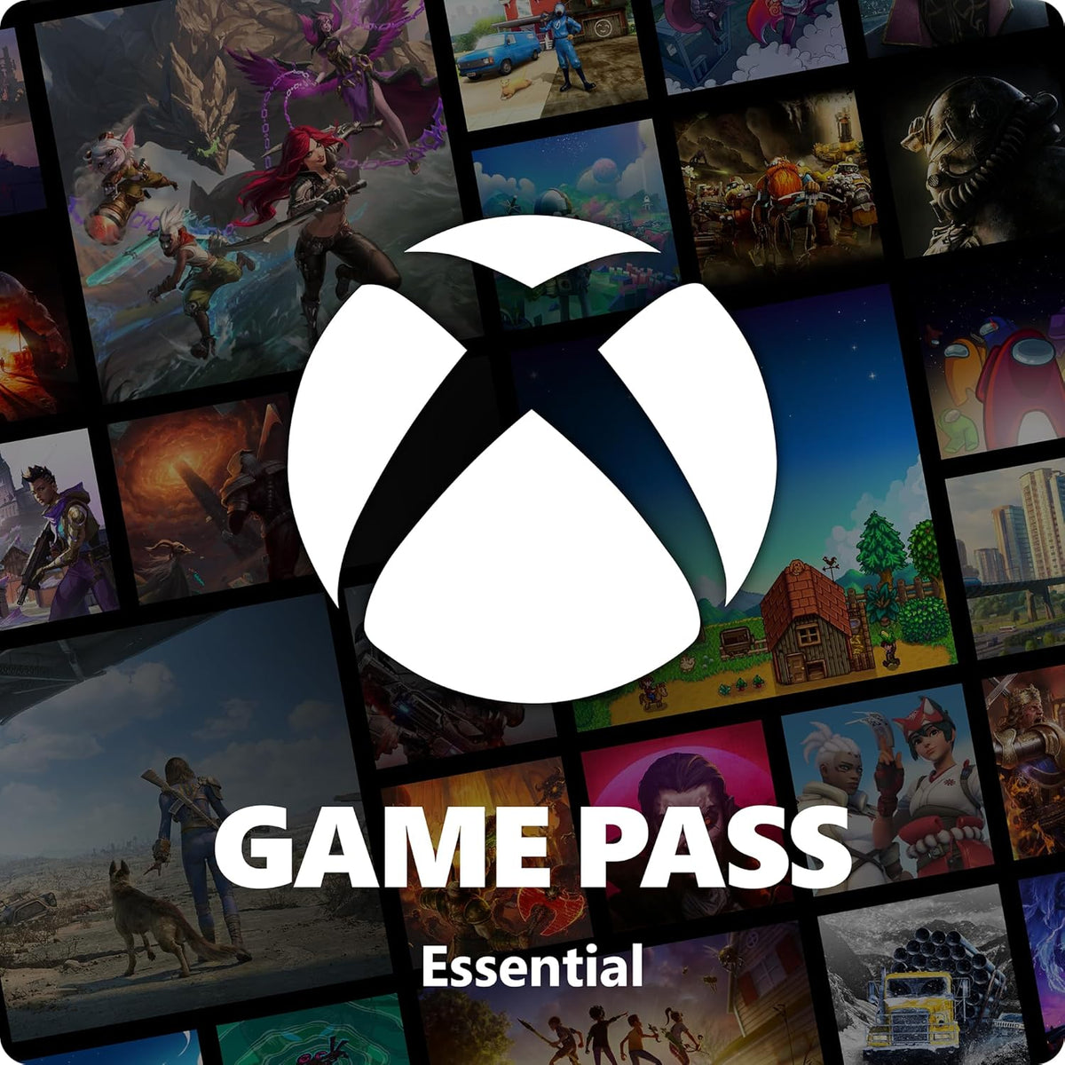 Game Pass Essential | 12 Month Membership | Console, PC, Cloud Gaming Devices | Digital Code