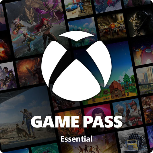 Game Pass Essential | 12 Month Membership | Console, PC, Cloud Gaming Devices | Digital Code