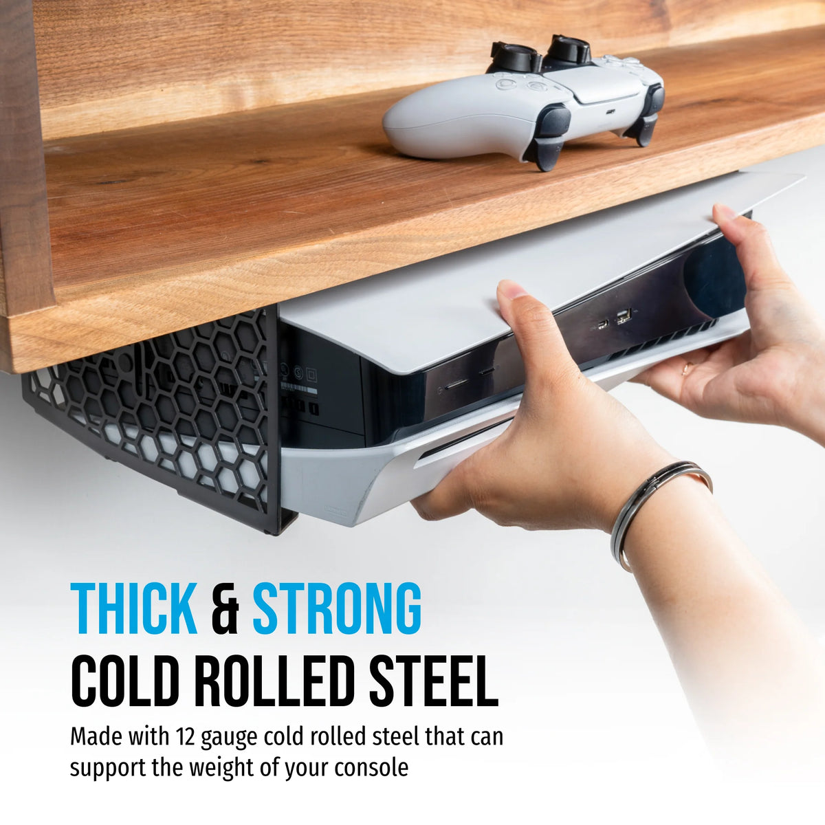 Stealth Mount Steel PS5