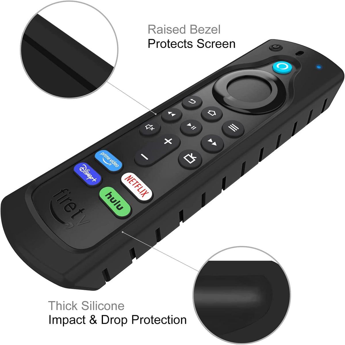 Silicone Case for Alexa Voice Remote (2Nd & 3Rd Generation)