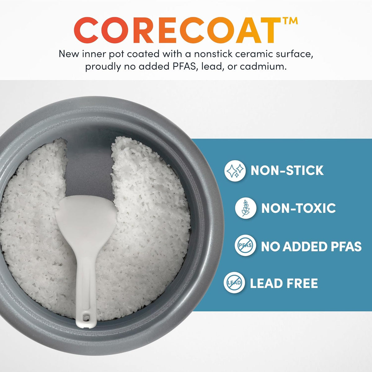 ® Rice Cooker, 3-Cup (Uncooked) / 6-Cup (Cooked), Small Rice Cooker, Oatmeal Cooker, Soup Maker, Auto Keep Warm, 1.5 Qt, White, ARC-363NG
