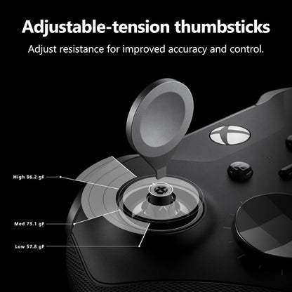 Xbox Wireless Gaming Controller | Elite Series 2 Core | Robot White | Consoles, Pcs, Tvs, Mobile, and More | Adjustable Thumbsticks | Trigger Locks