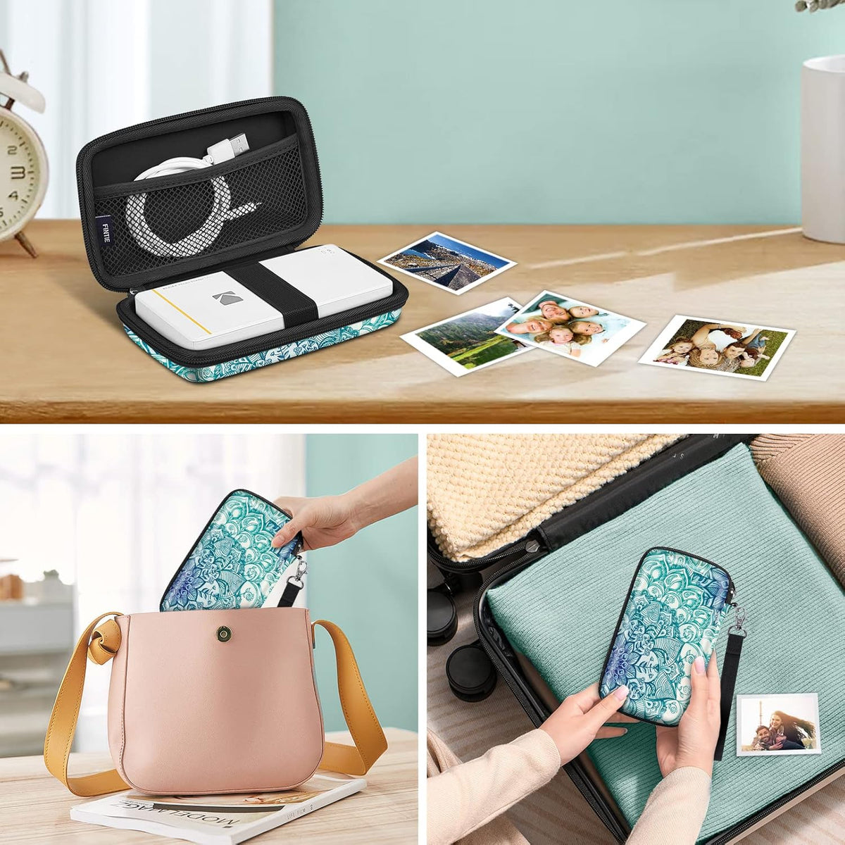 Camera Case for Kodak Step/Mini 2 Hd/Printomatic/Kodak Smile Printer